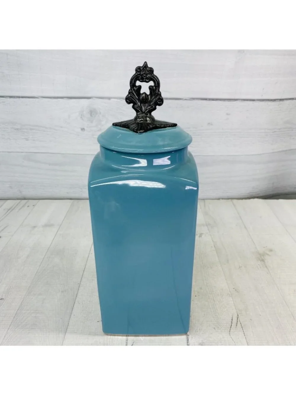 American Atelier At Home Teal Blue Square 13